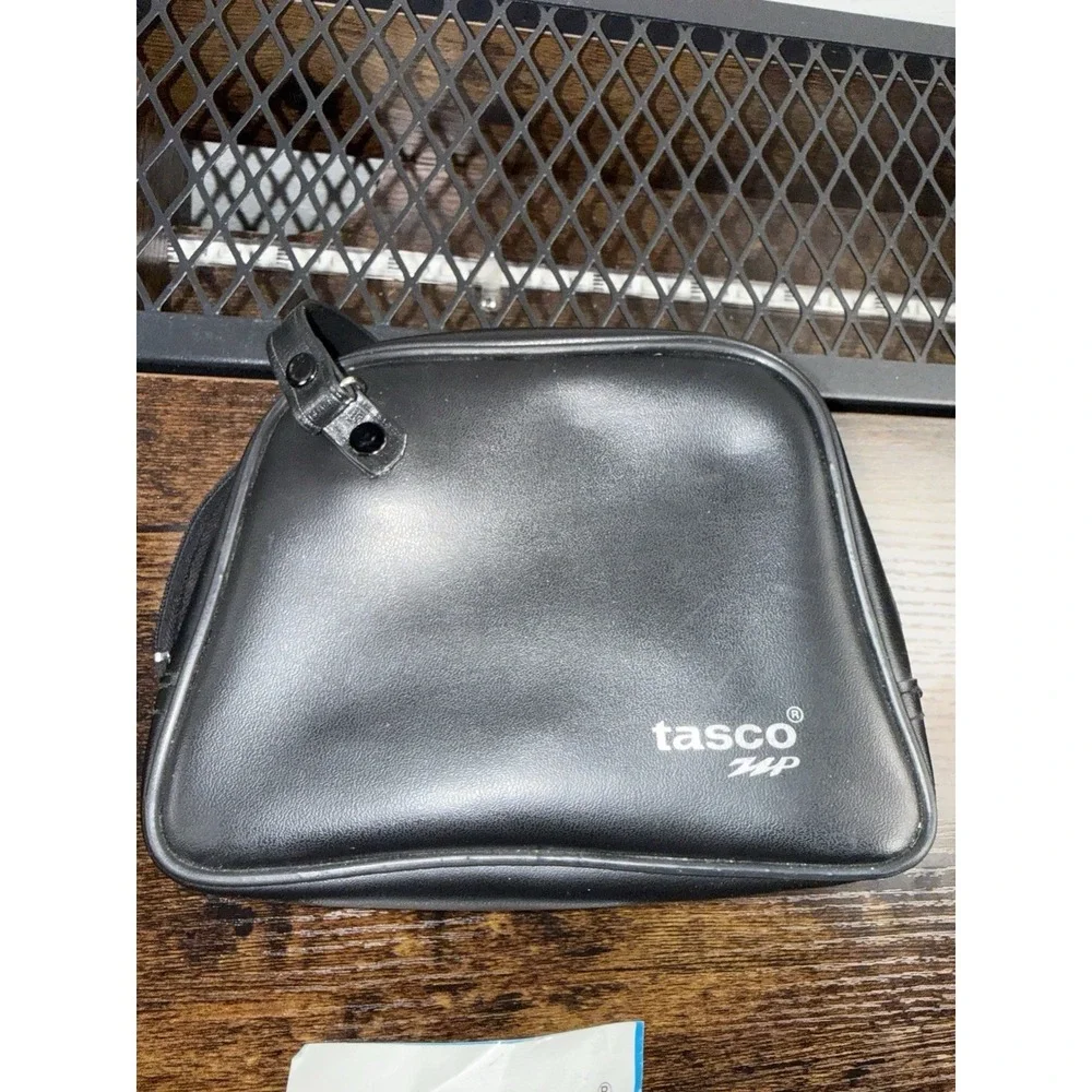 Vintage Tasco Binoculars 7x35mm w/Zip‎ Case 346ft-1000yds 115m 1000m